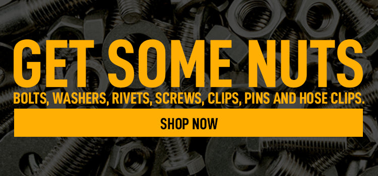 Nuts Bolts UK England Hoseclips Rivets Rivets Washers Pins Countersink linch pin trailers R-Clip Self Tapping Hose Clips Sump