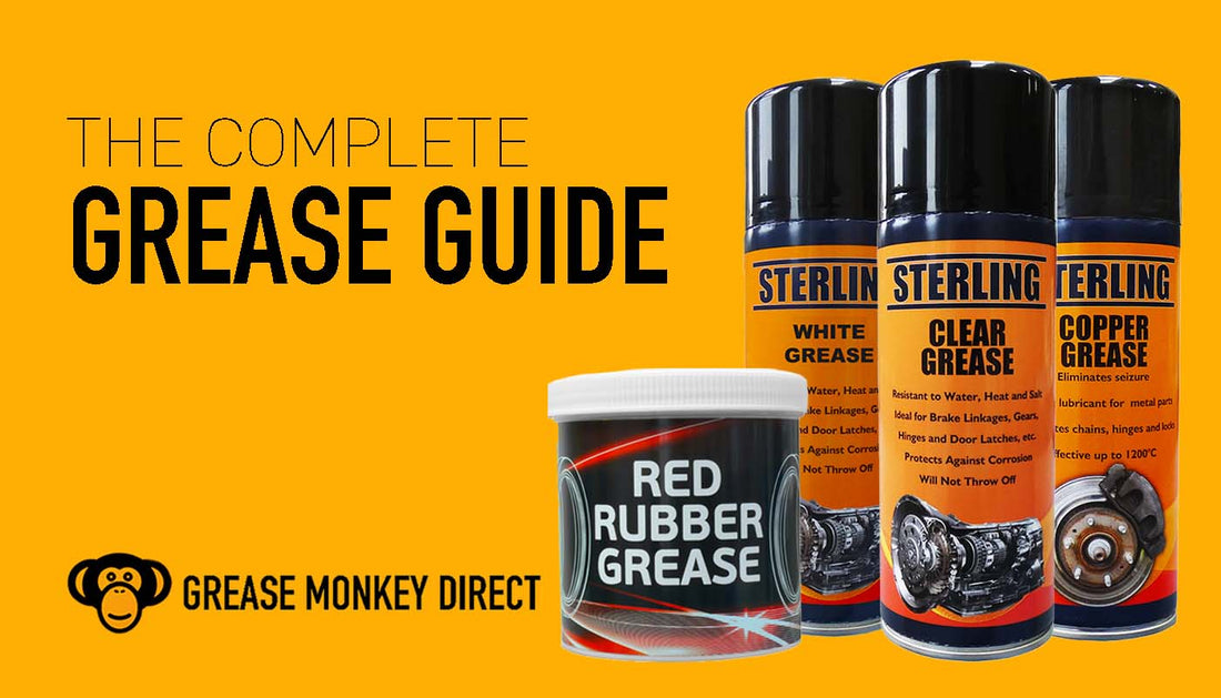 Grease Guide Complete Grease Guide - Workshop Greases