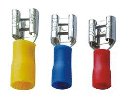 spade electrical connector terminals UK
