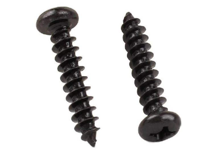 self tapping screws - black