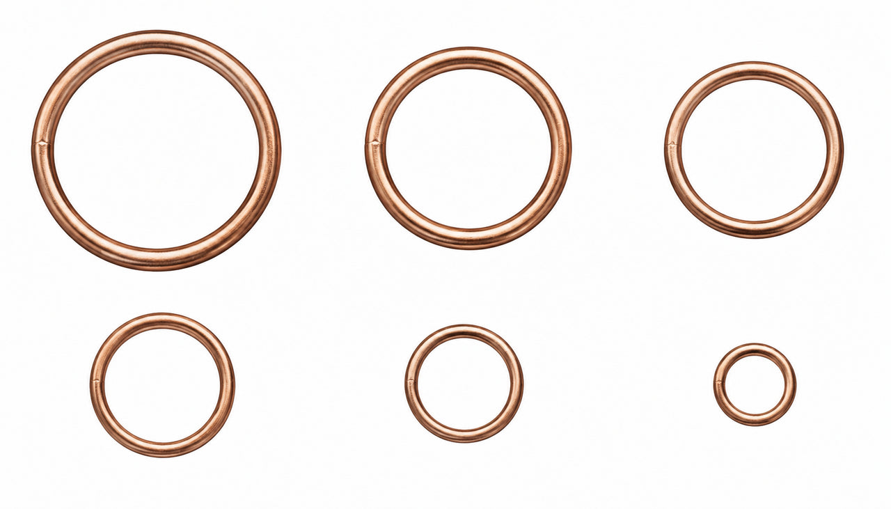 Copper Compression Washers