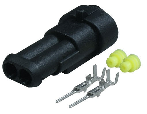 SuperSeal Connector - 2 Way Male / UK Stock!