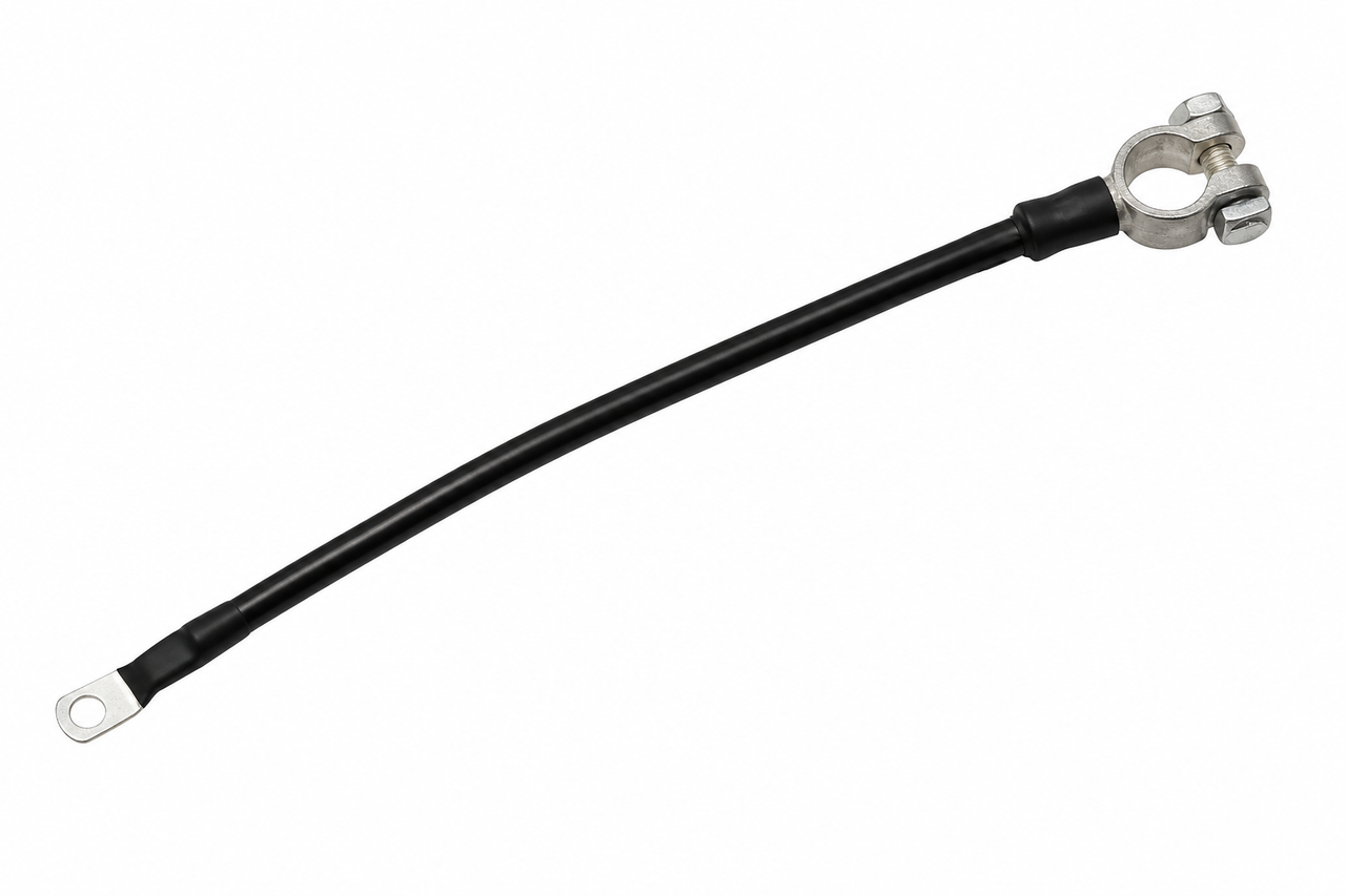 black battery starter strap UK