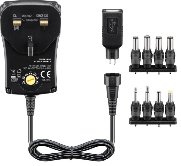 Universal Power Supply - 1000mA - 