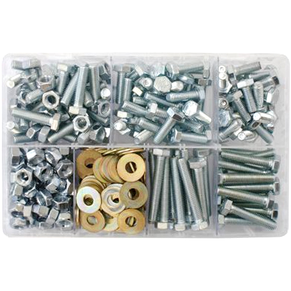 Buy Assorted Box of M8 Hardware - Setscrews Nuts Flat Washers - Best ...