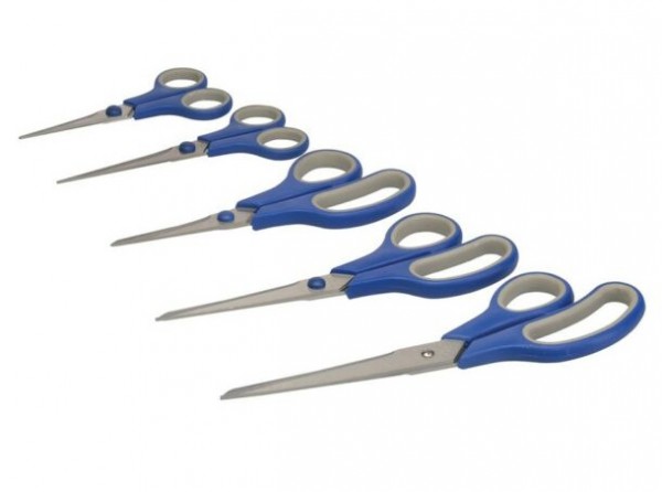 Buy Stainless Steel Scissors Set (5pc) UK
