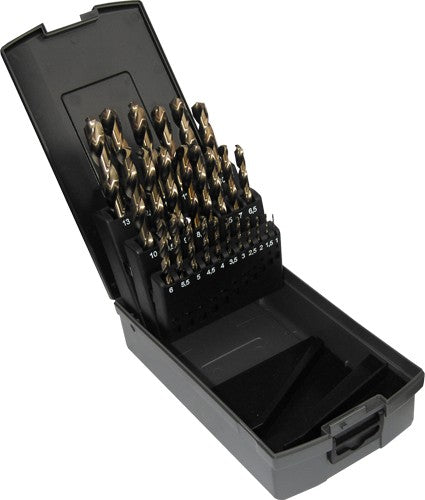 25 pc Metric Jobber Drills Set (Cobalt) - 