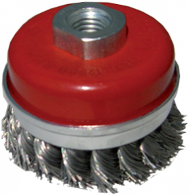 Cup Brush Twist Wire - M10 Thread, 70mm - 