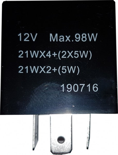 Flasher Unit (12v) - 3 Pin Electronic - 