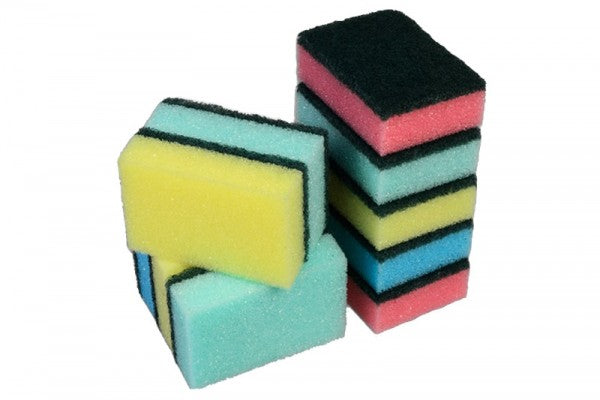 Pack of Sponge Scourers (10) - 