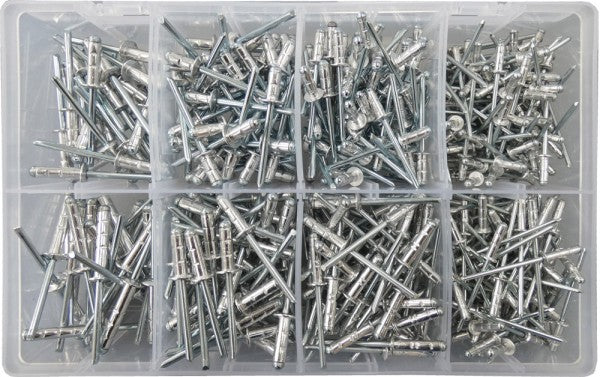 Assorted Multi Grip Rivets - Qty 500 - 