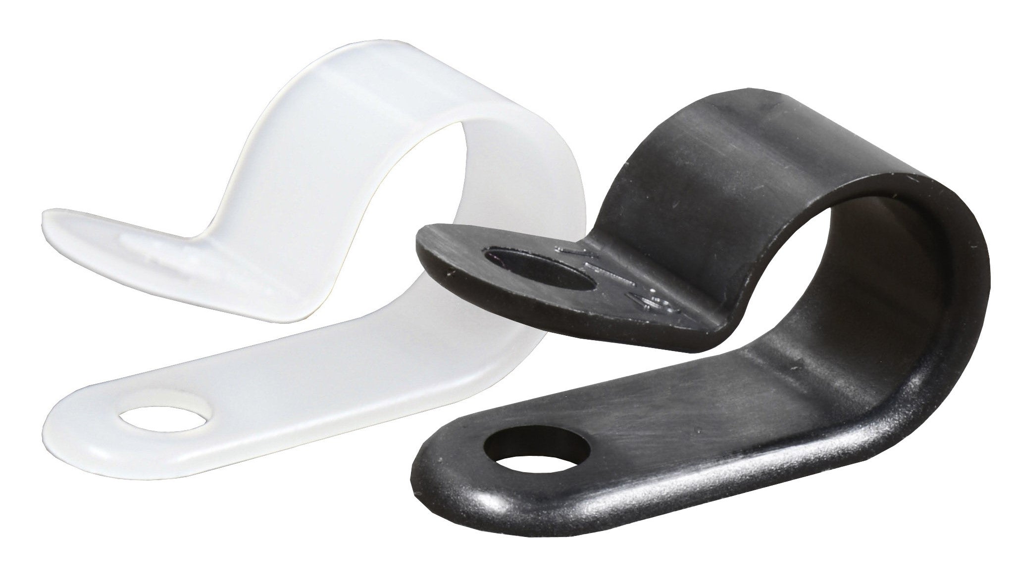 Nylon P Clips - Qty: 100 - 