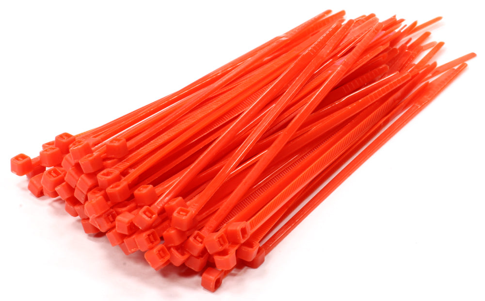 Red Cable Ties | 100 x 2.5mm | Qty: 100 - 