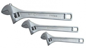 Set of 3 Adjustable Wrenches (6",8",10") UK