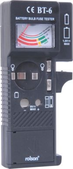 Tester for Batteries, Bulbs & Fuses - 