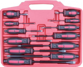 High Impact Screwdriver Set - 12 Piece - 