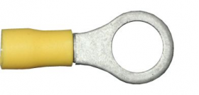 10.5mm Yellow Ring Terminals | 3/8 | Qty: 100 -  UK